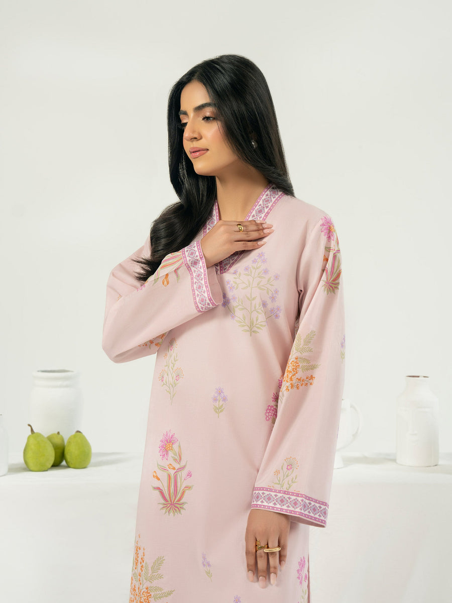 2 Piece Cambric Suit-Printed (Pret)