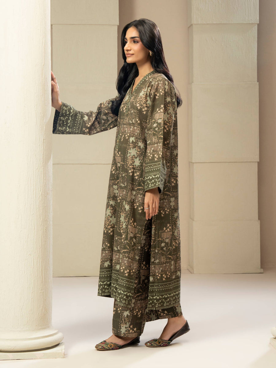 2 Piece Khaddar Suit (Pret)