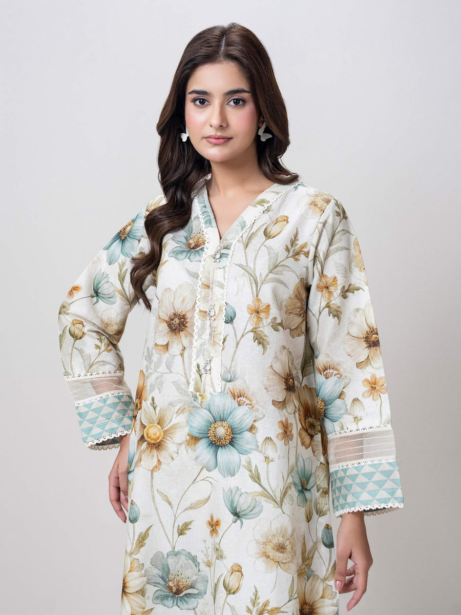 Khaddar Shirt (Pret) - Pehnaawaa