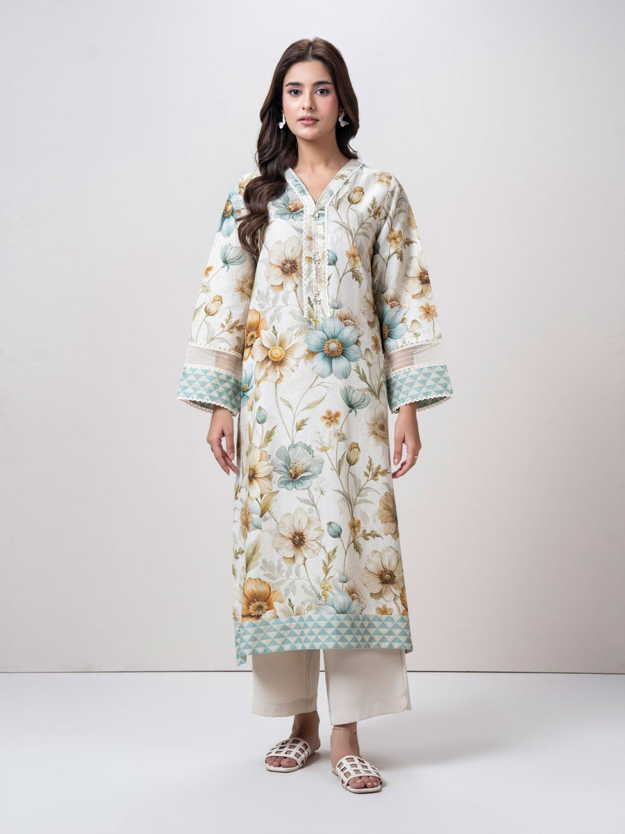 Khaddar Shirt (Pret) - Pehnaawaa