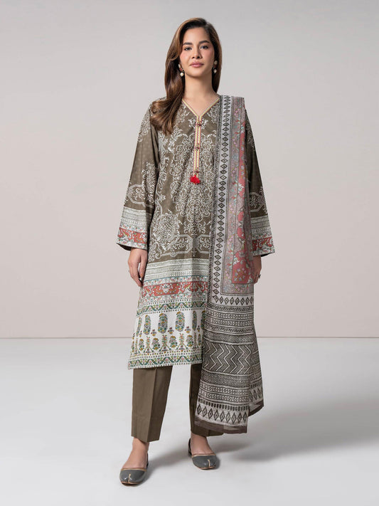 3 Piece Cotton Suit (Pret)