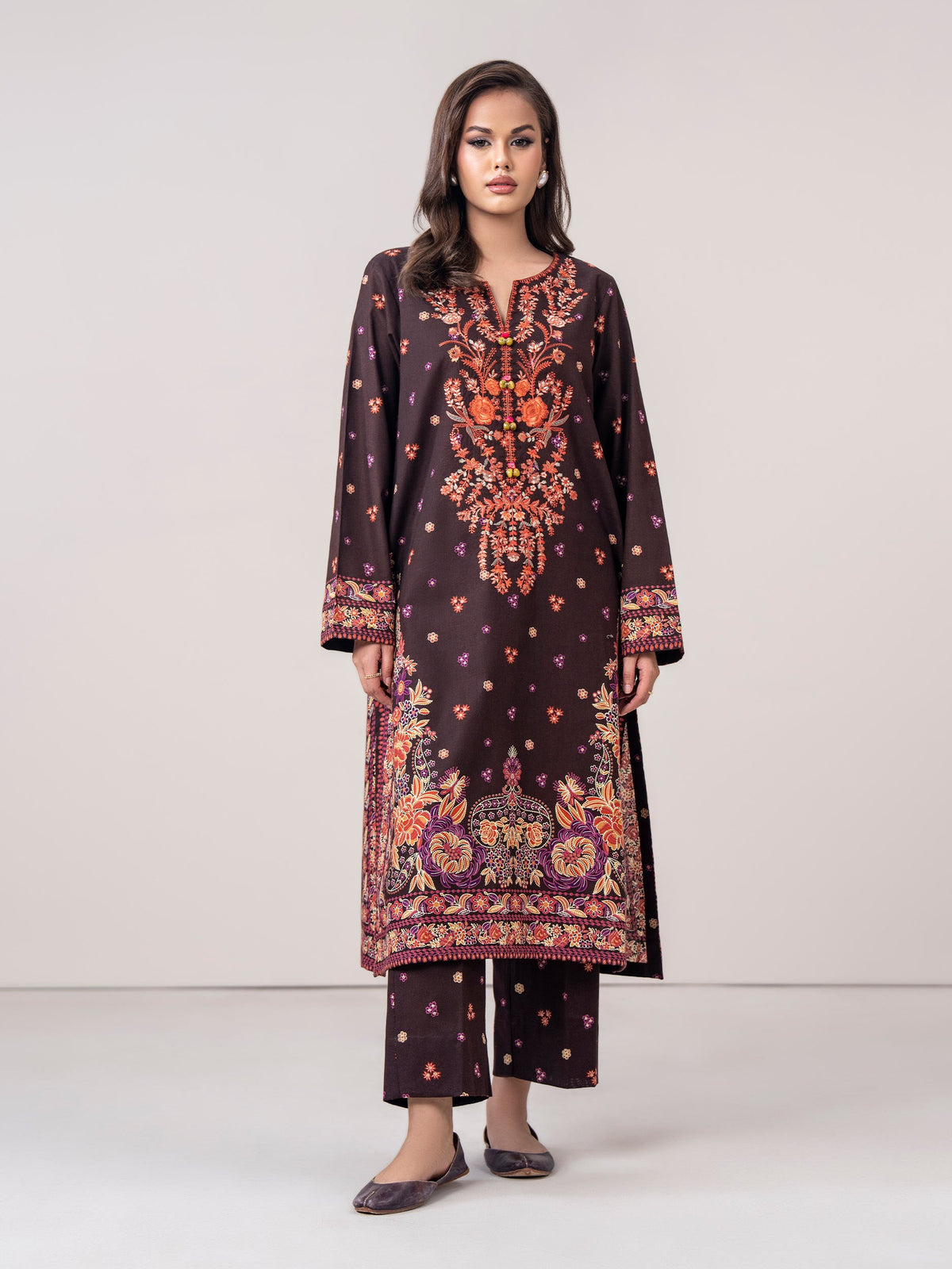 2 Piece Khaddar Suit (Pret)