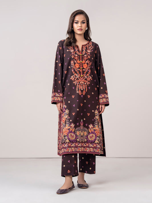2 Piece Khaddar Suit (Pret) - Pehnaawaa