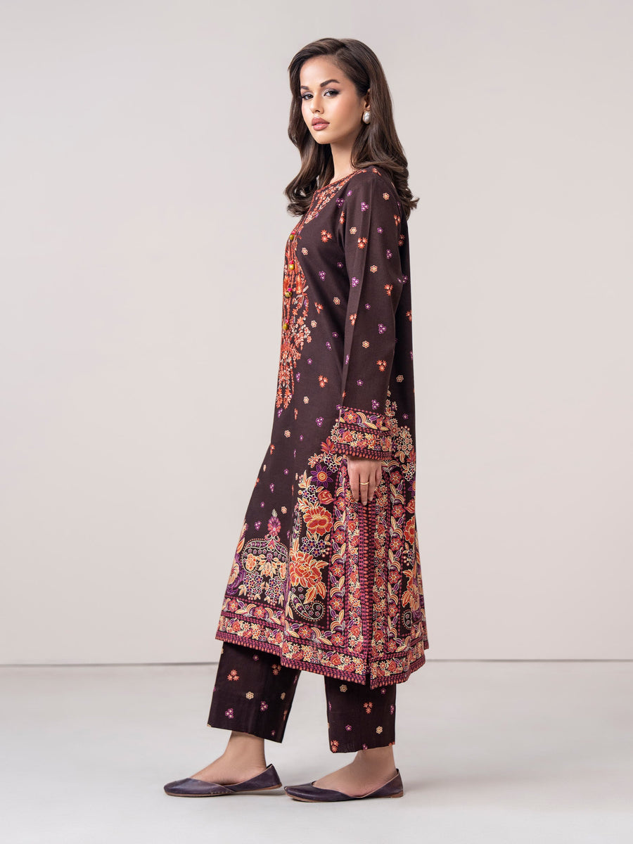 2 Piece Khaddar Suit (Pret) - Pehnaawaa