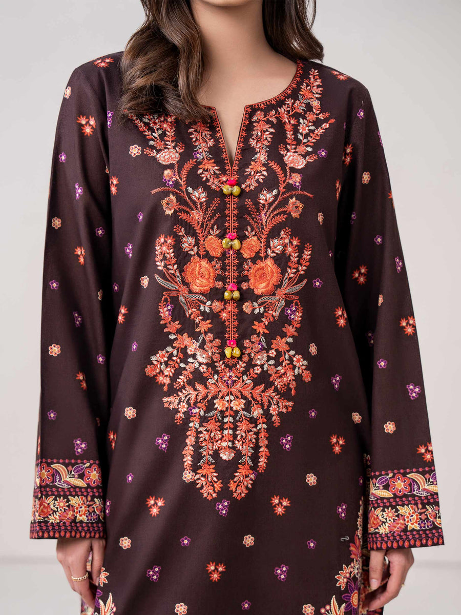 2 Piece Khaddar Suit (Pret) - Pehnaawaa