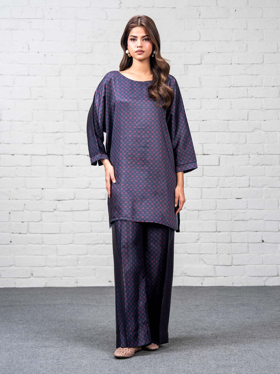 2 Piece Silk Suit (Pret)