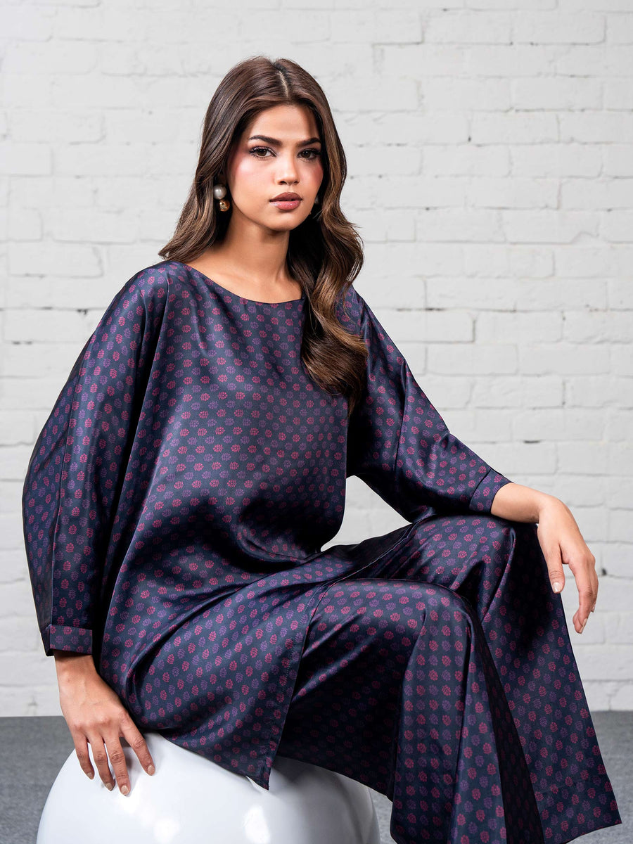 2 Piece Silk Suit (Pret)