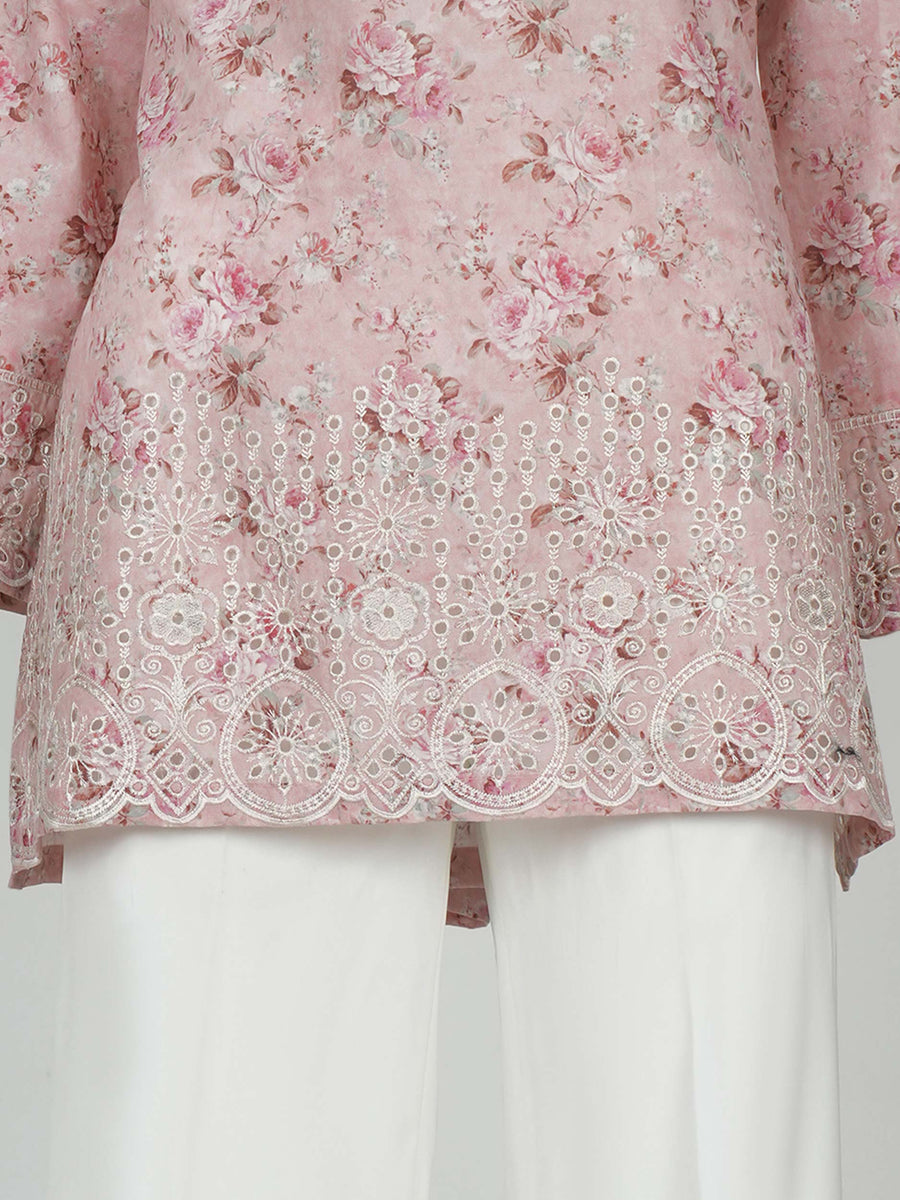 Lawn Kurti- Embroidered (Pret) - Pehnaawaa