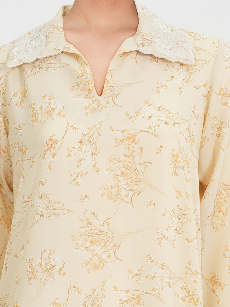 Printed Eastern Top