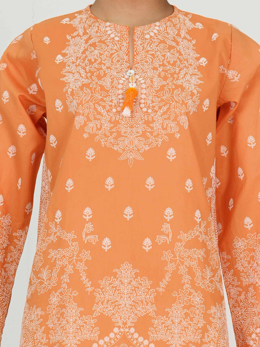 Lawn Kurti (Pret) - Pehnaawaa