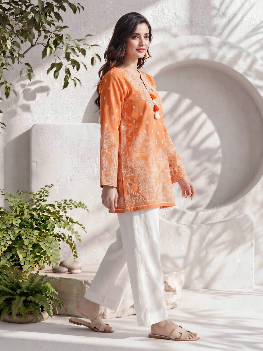 Lawn Kurti (Pret) - Pehnaawaa