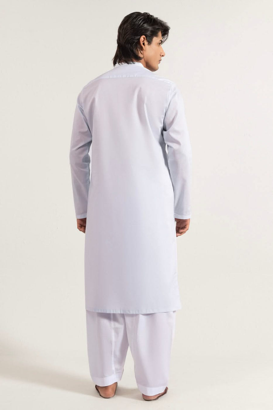 Mulberry Silk Blend Kurta From India Slim Band - Pehnaawaa