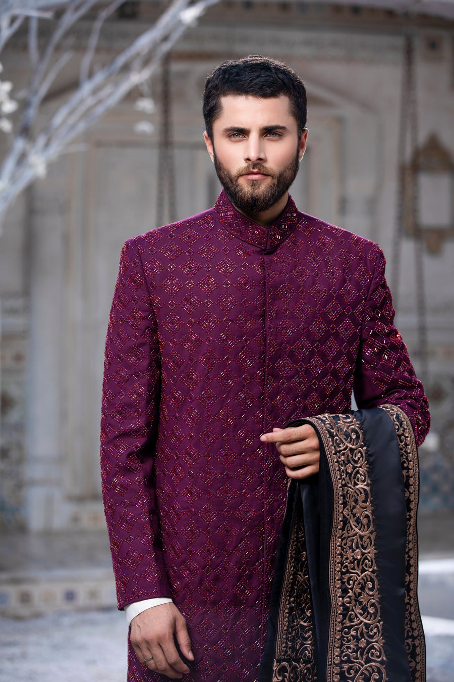 Shehnai Designer Sherwani 2