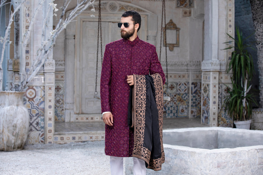 Shehnai Designer Sherwani 2