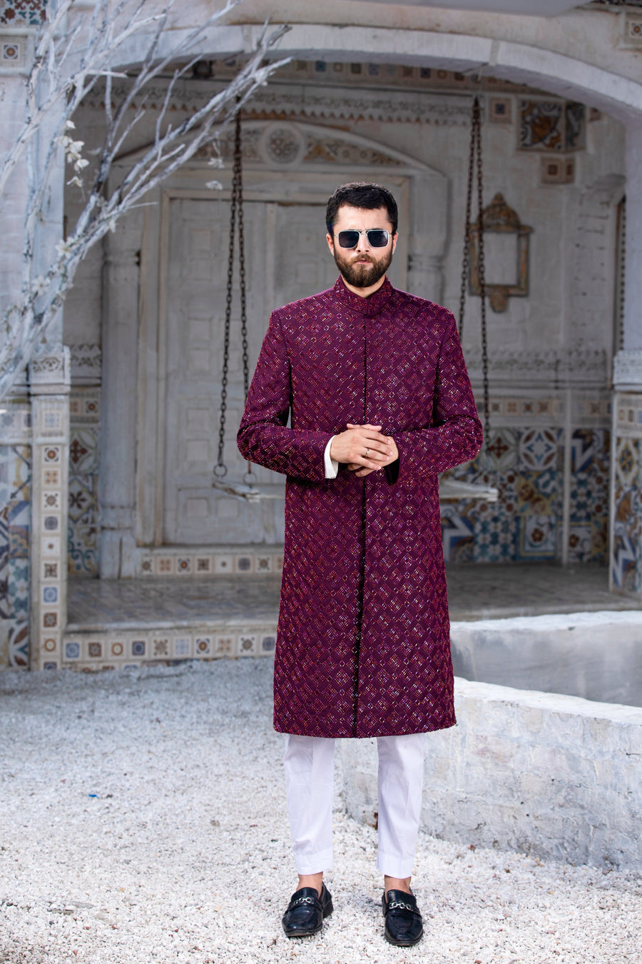 Shehnai Designer Sherwani 2