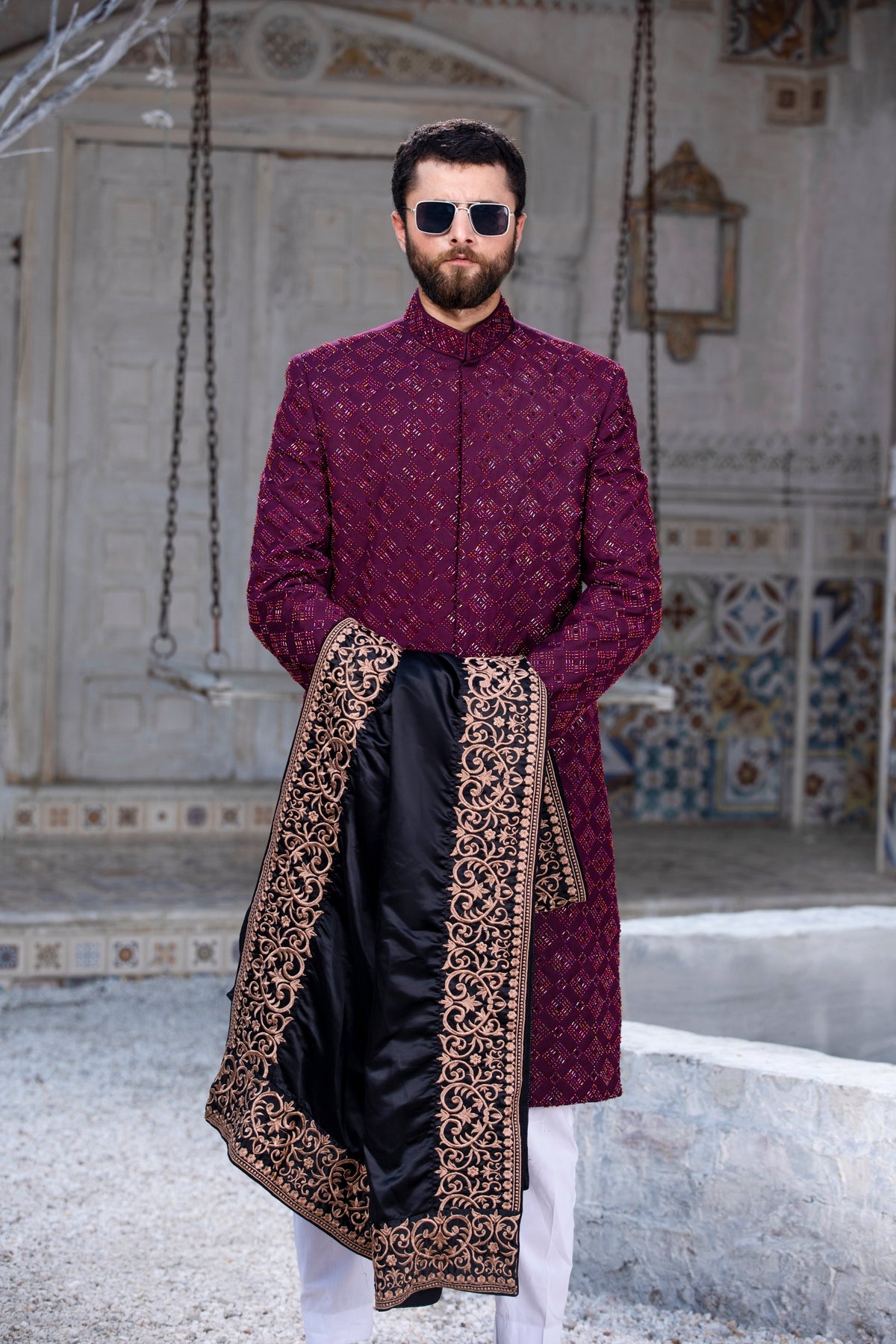 Shehnai Designer Sherwani 2