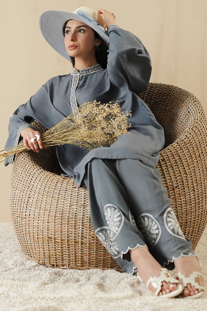 MOONLIT MARINA-2PC (SHIRT & TROUSER) - Pehnaawaa