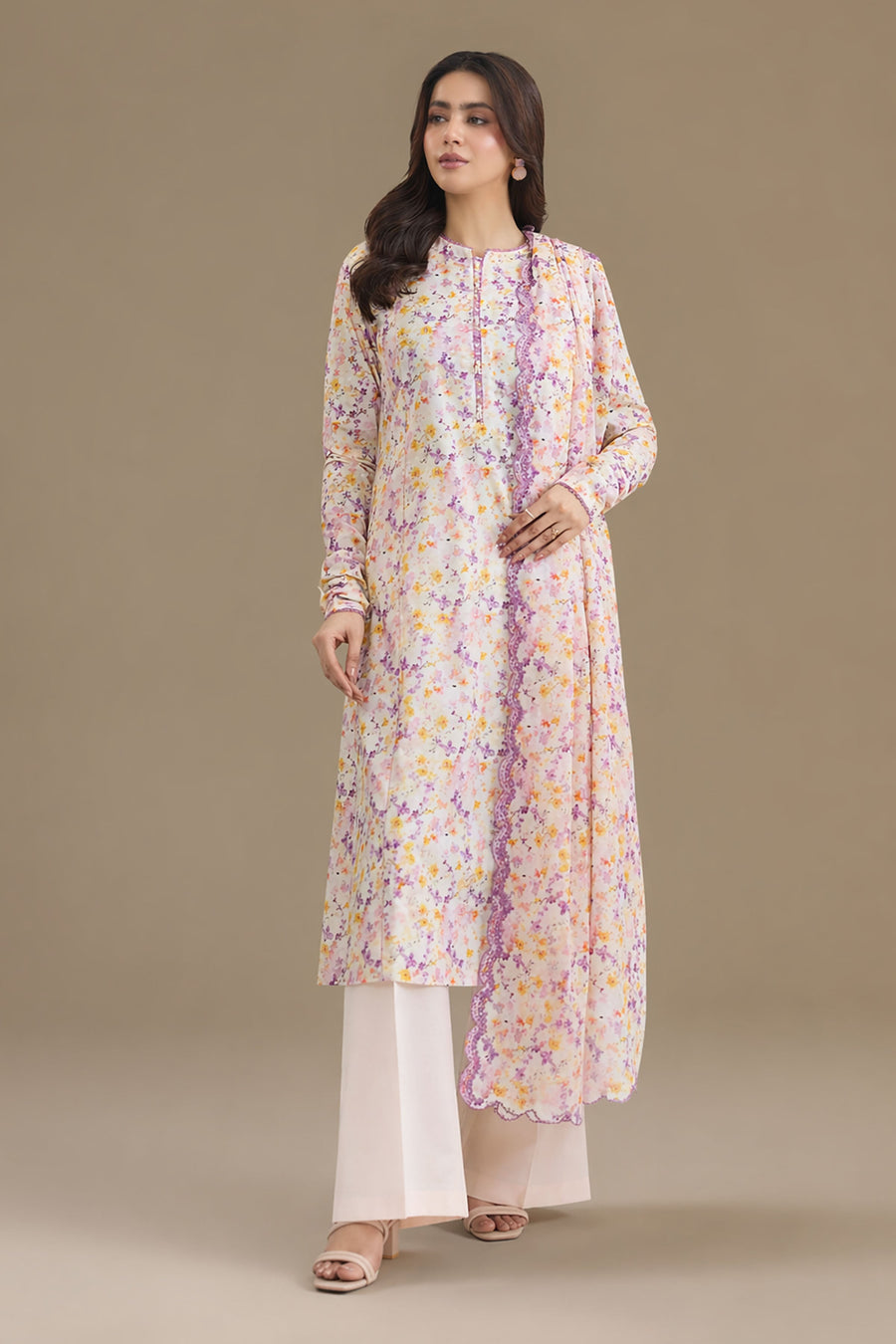LAWN | EMBROIDERED - Pehnaawaa