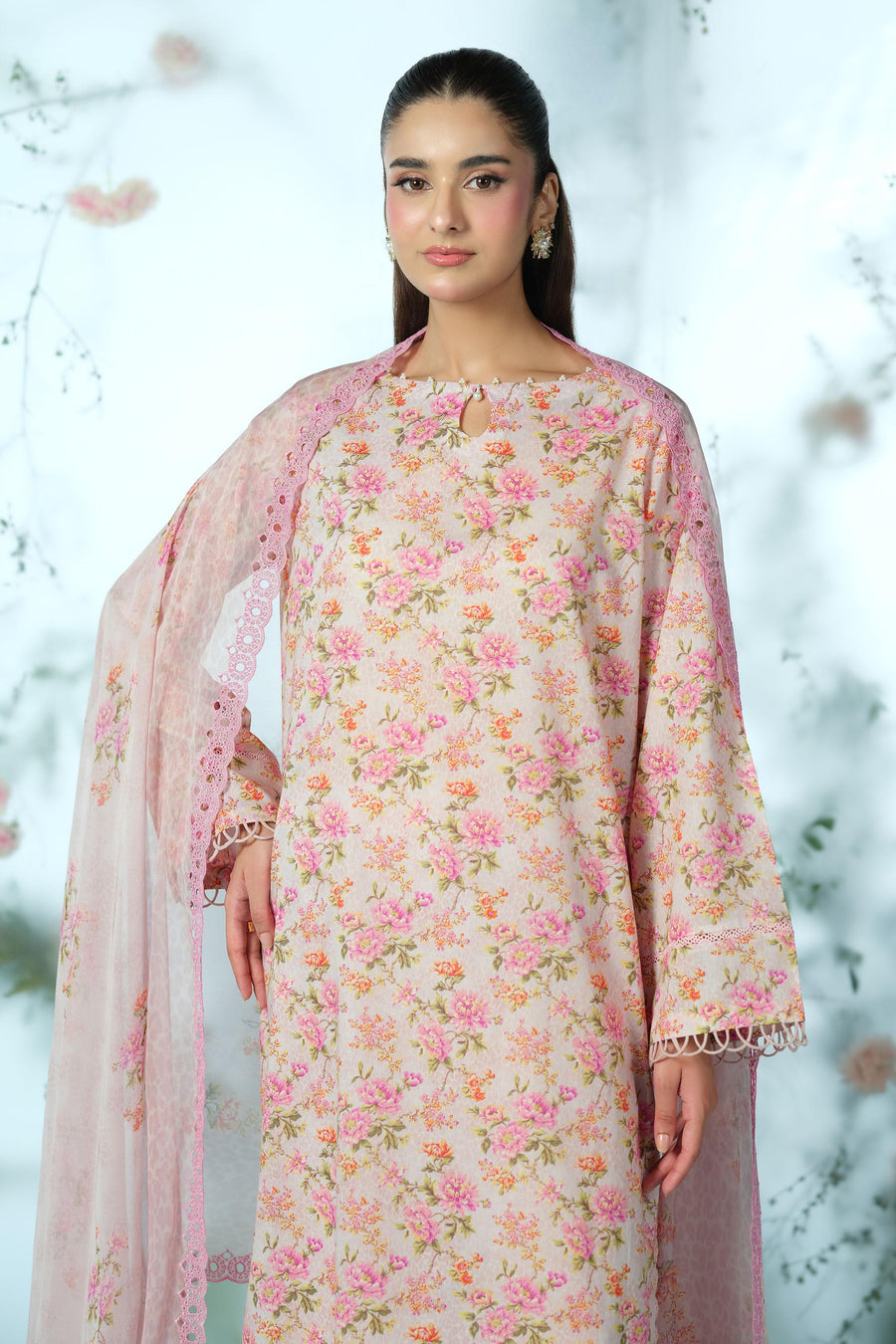 LAWN | EMBROIDERED - Pehnaawaa