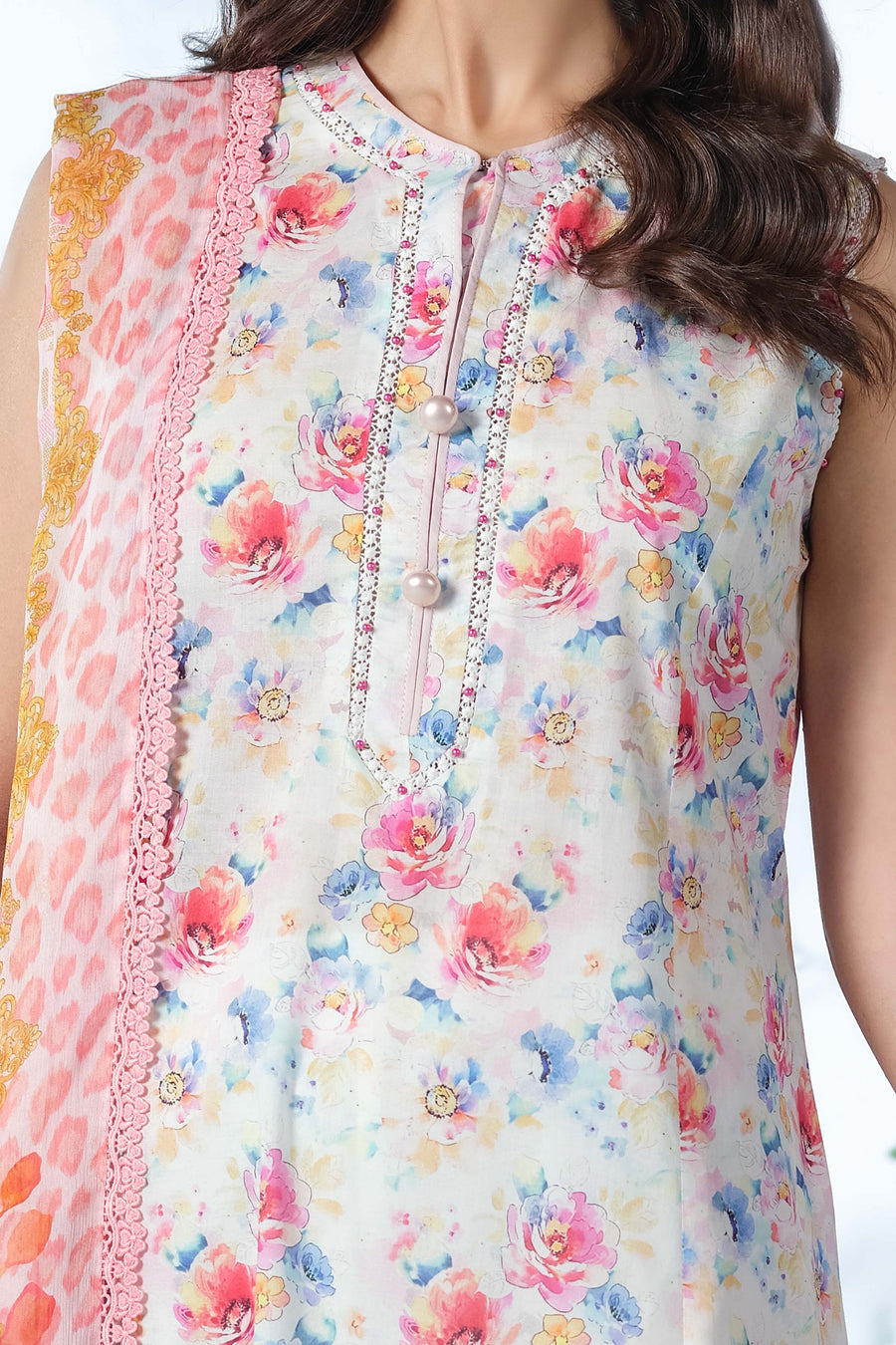 LAWN | EMBROIDERED - Pehnaawaa