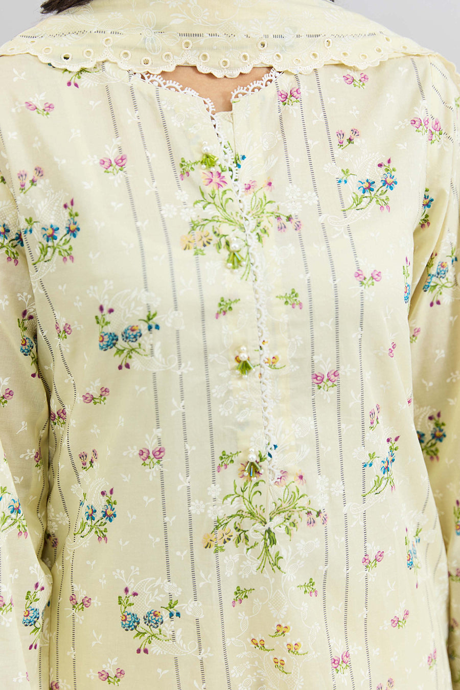 LAWN | EMBROIDERED - Pehnaawaa