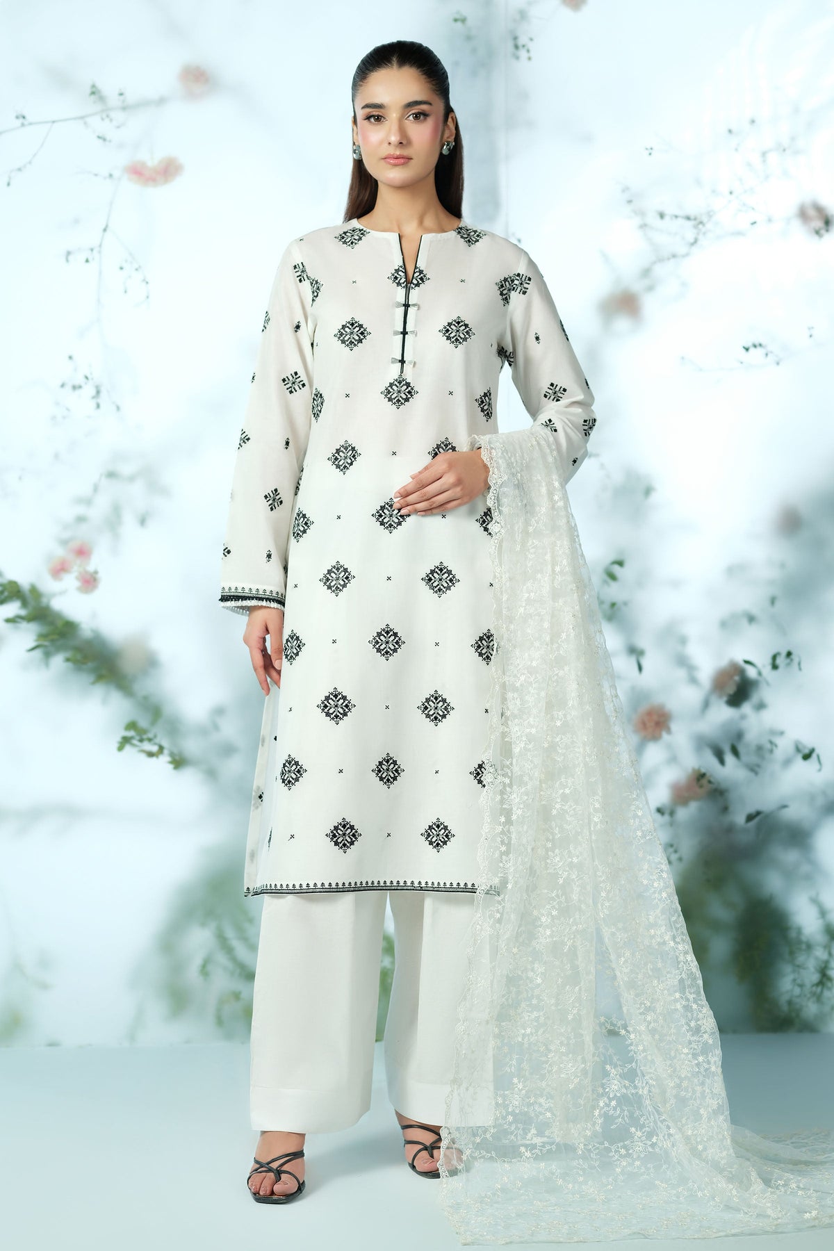 POLY NET | EMBROIDERED