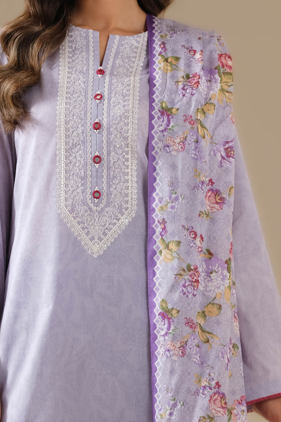 LAWN | EMBROIDERED - Pehnaawaa