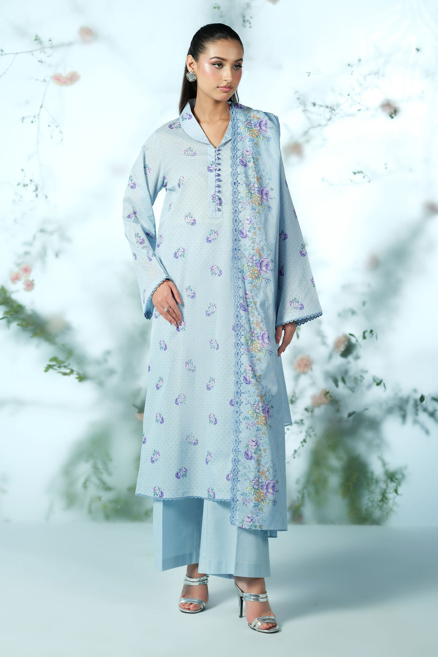 LAWN | EMBROIDERED - Pehnaawaa