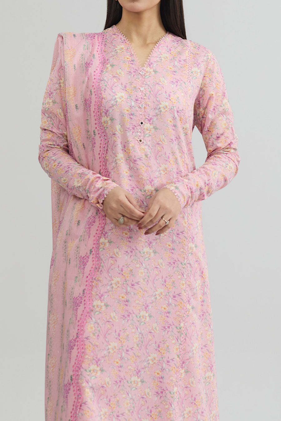 LAWN | EMBROIDERED - Pehnaawaa