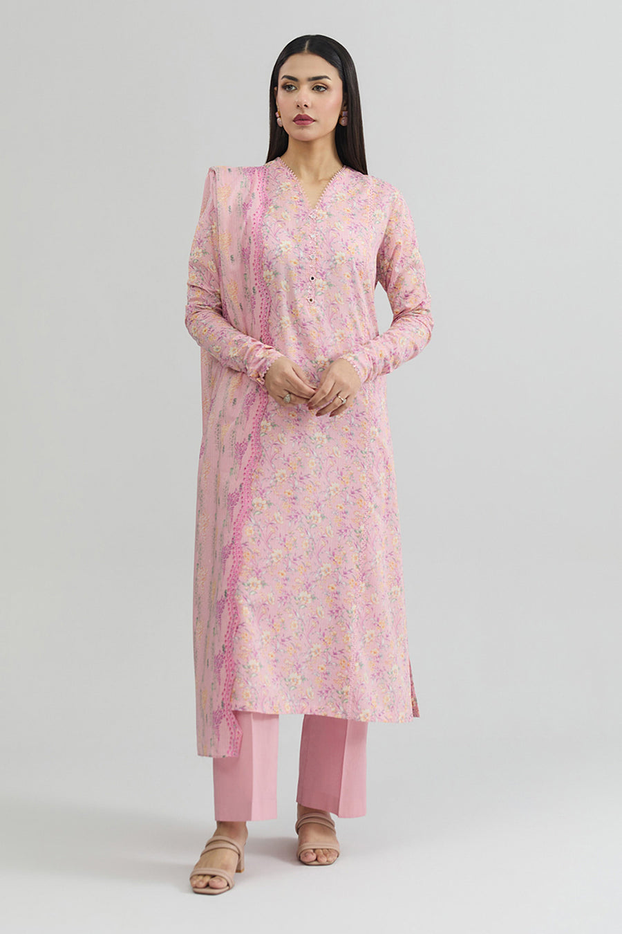 LAWN | EMBROIDERED - Pehnaawaa