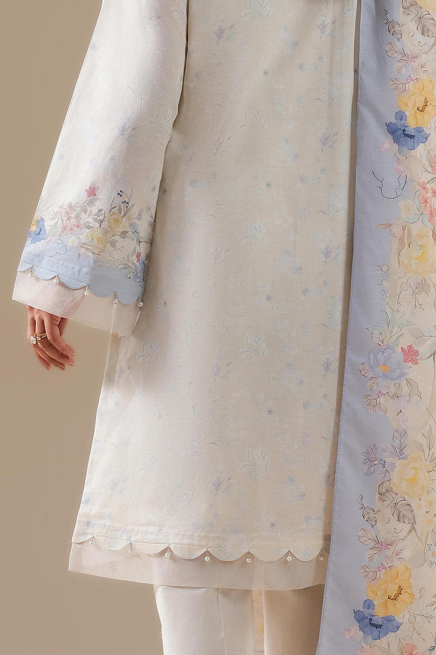LAWN | EMBROIDERED - Pehnaawaa