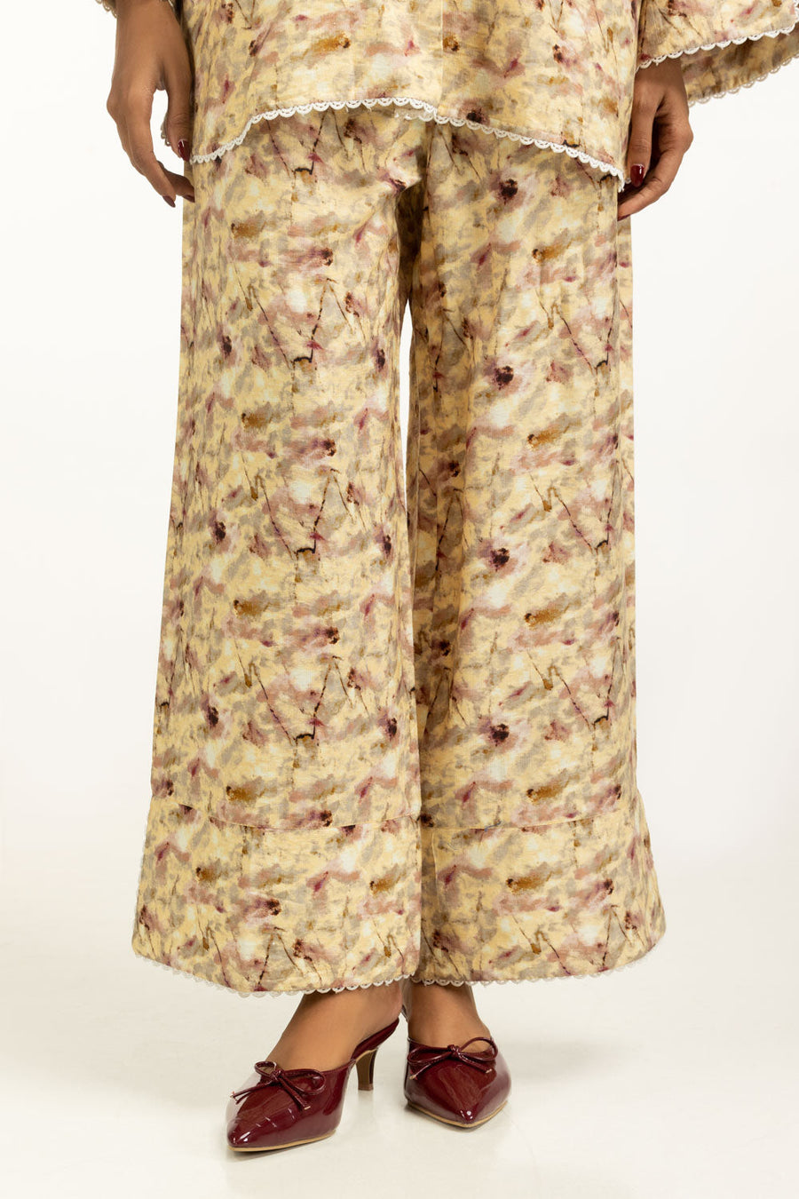 Premium Cotton-Nylon Blend Printed Co-Ord Set
