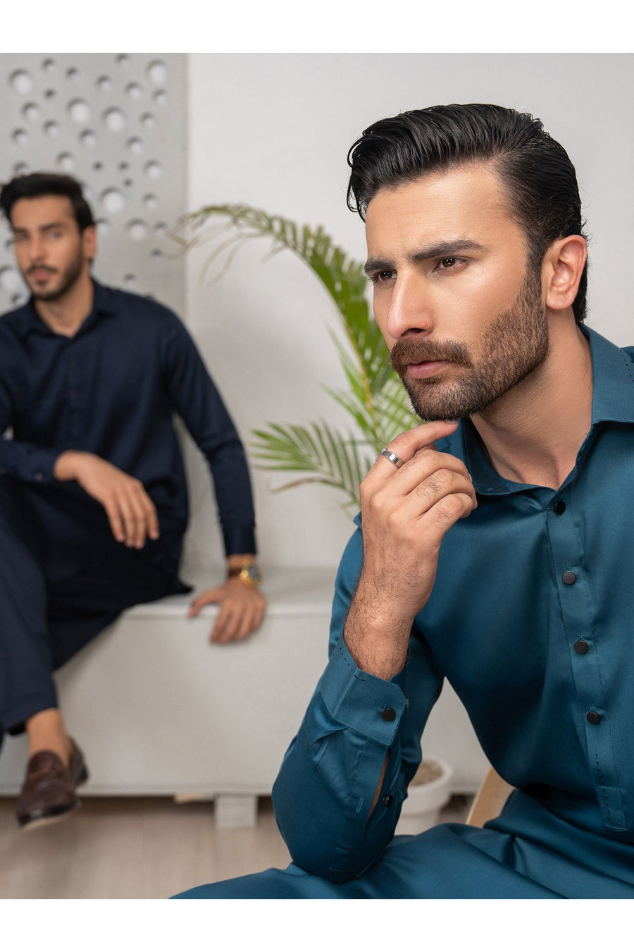Elegant Satin Suit for Men Exuding Timeless Elegance and Comfort