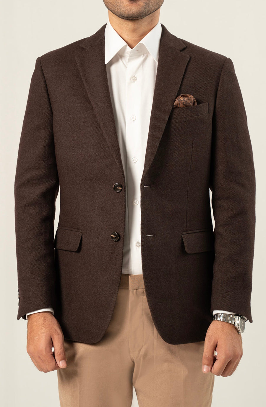 ABLAZE BLAZER -  DARK BROWN