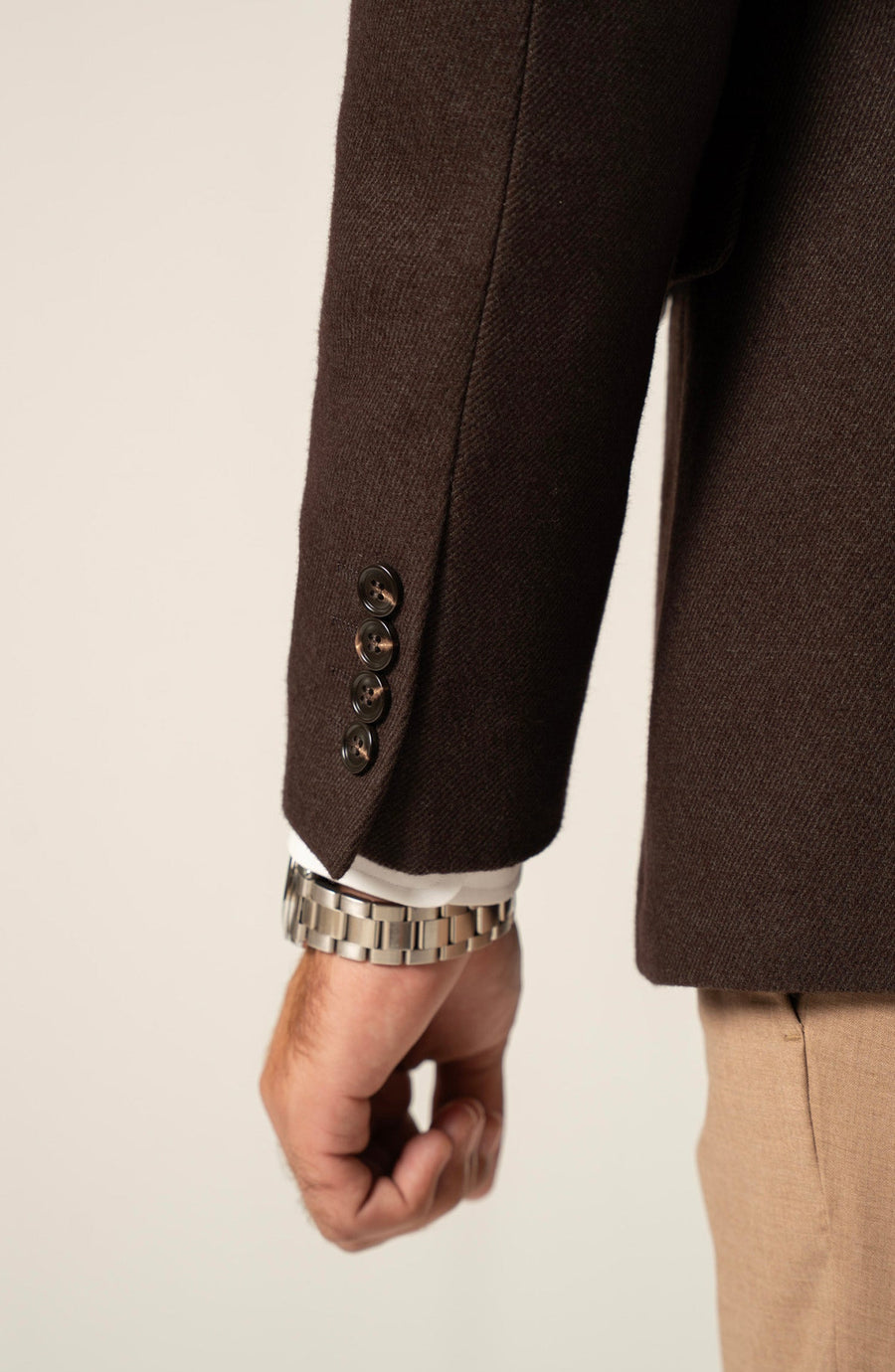 ABLAZE BLAZER -  DARK BROWN