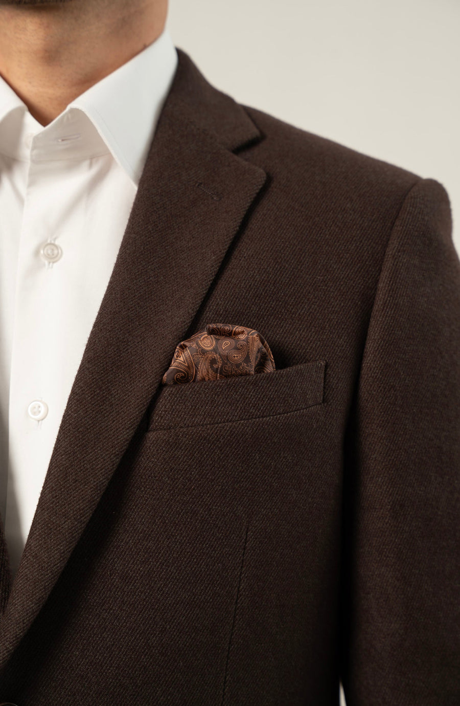 ABLAZE BLAZER -  DARK BROWN