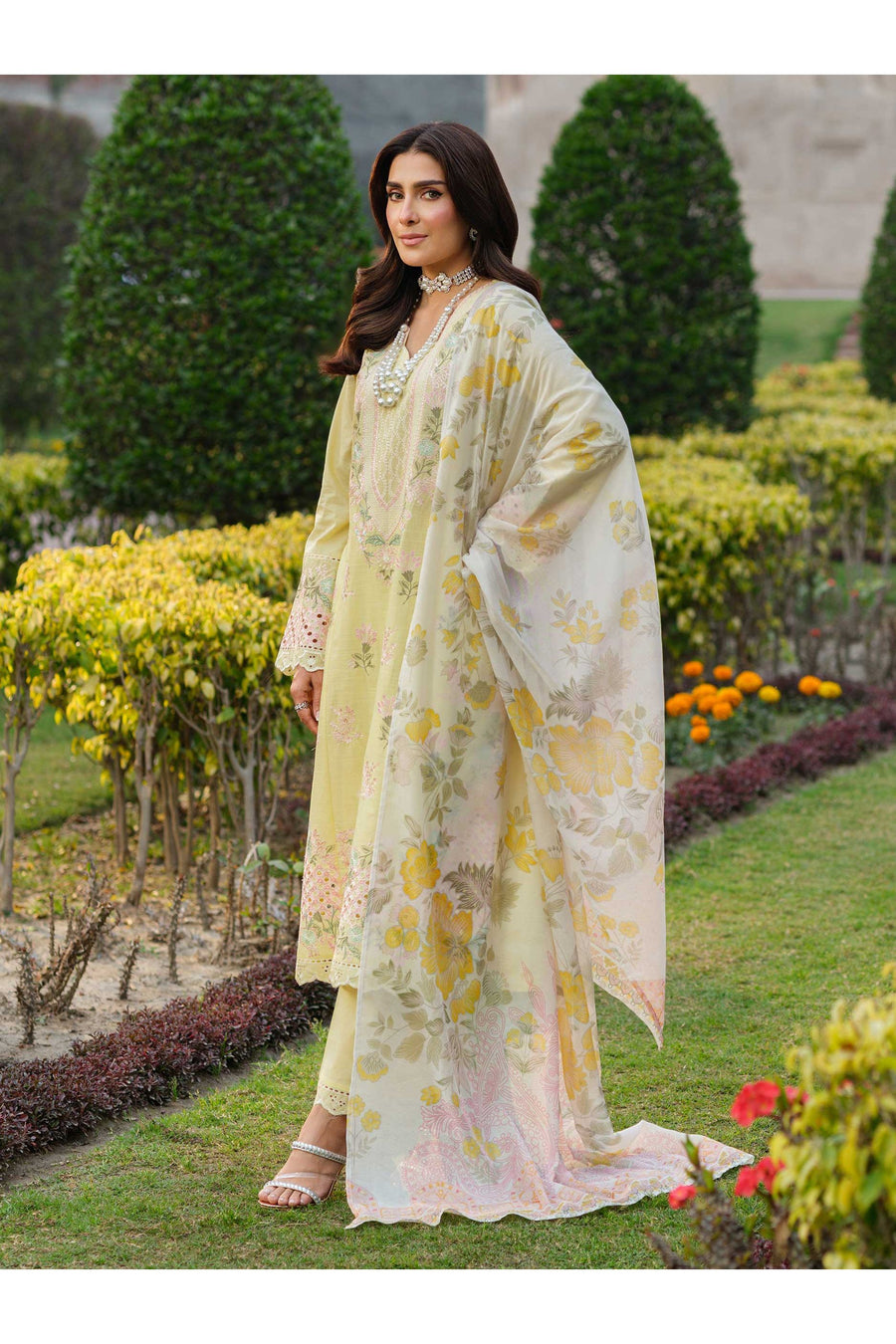 Embroidered 3 Piece Lawn Suit for Summer Fun