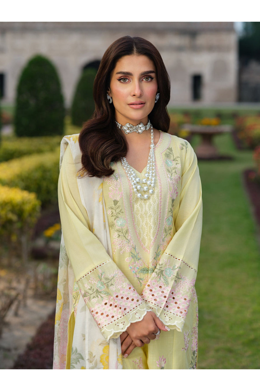 Embroidered 3 Piece Lawn Suit for Summer Fun