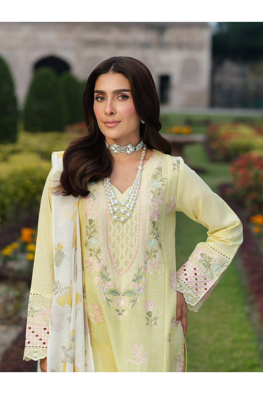 Embroidered 3 Piece Lawn Suit for Summer Fun