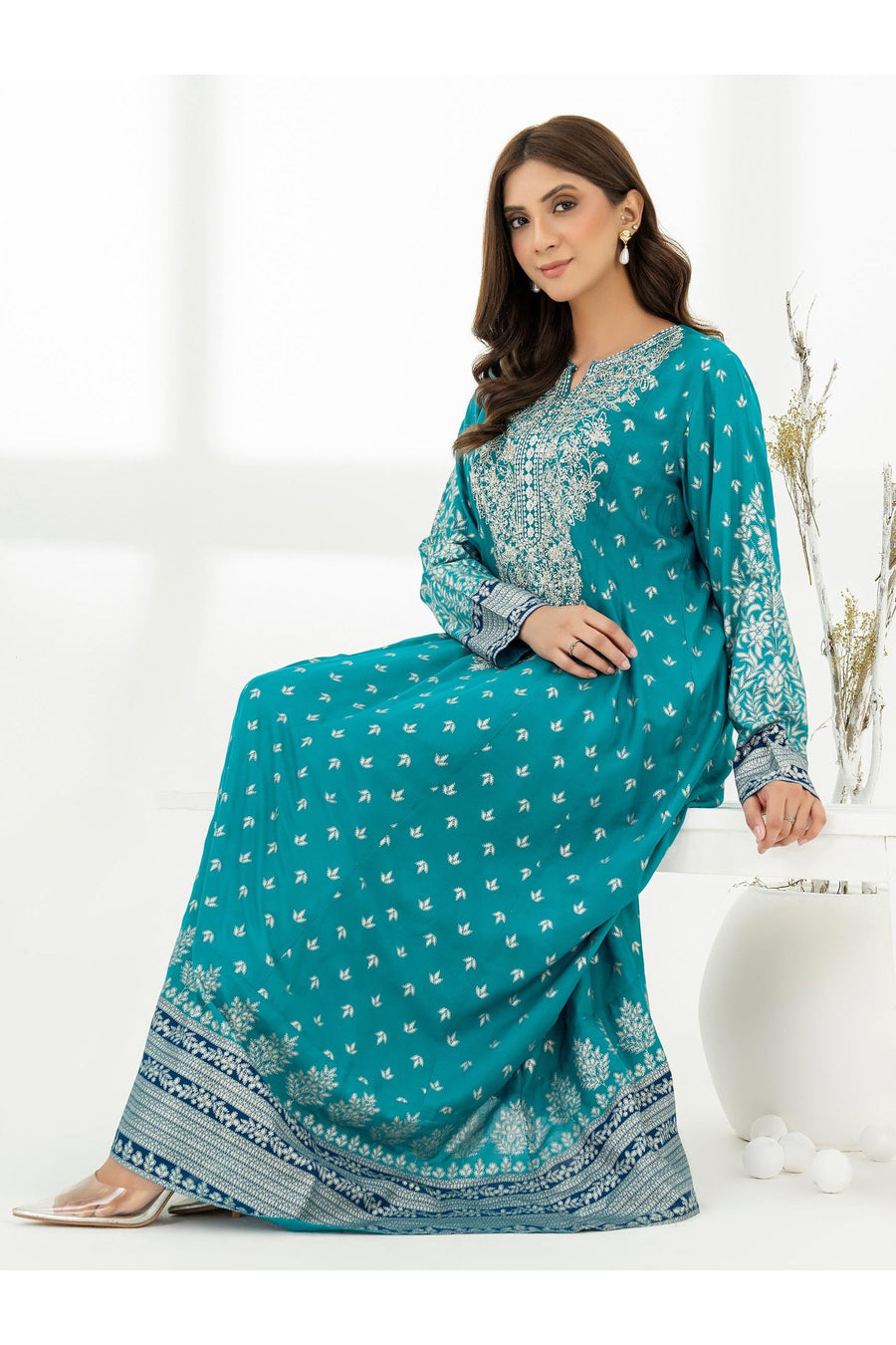 Embroidered Lawn Pishwas for Effortless Style