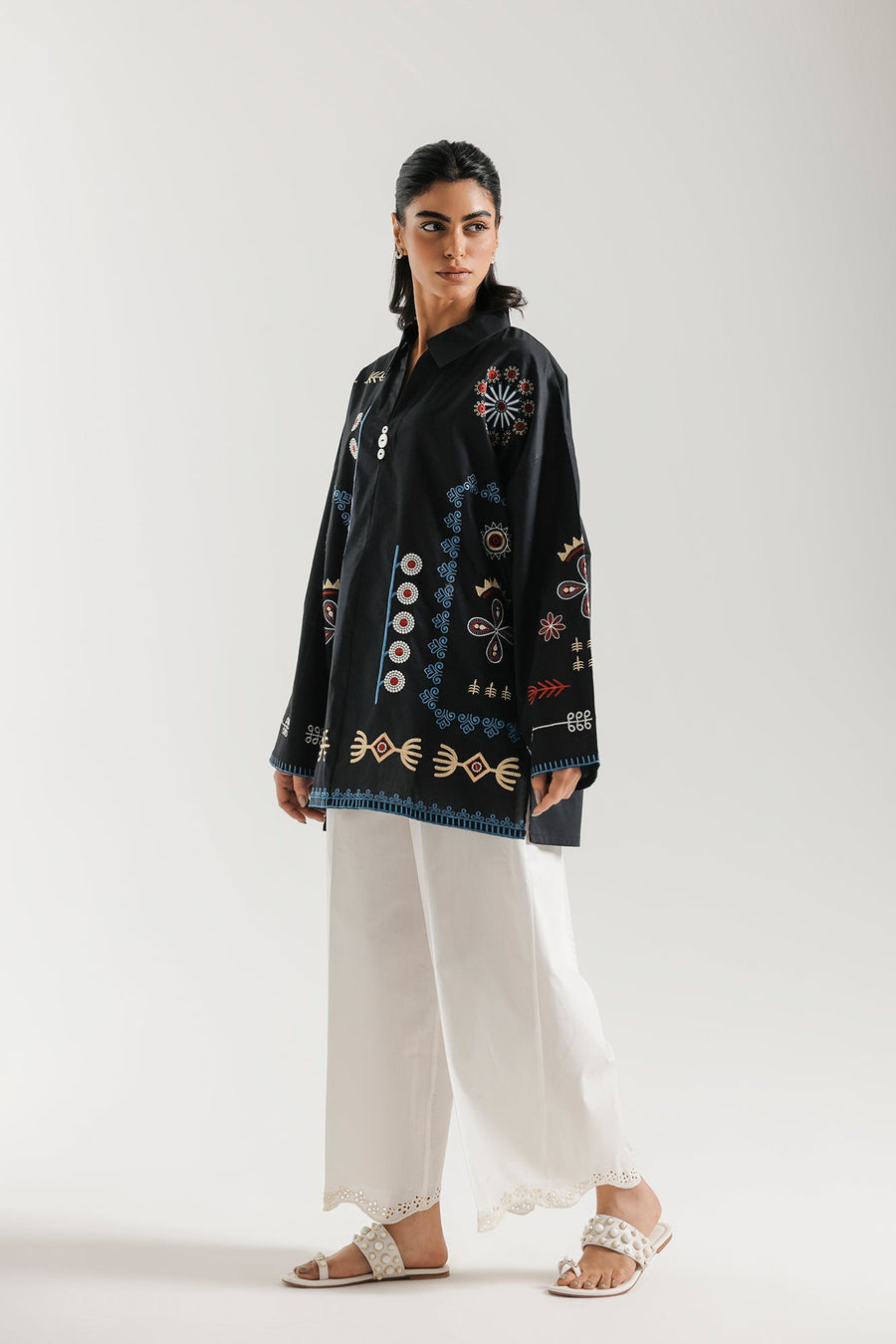 EMBROIDERED SHIRT (E7623/102/902) - Pehnaawaa