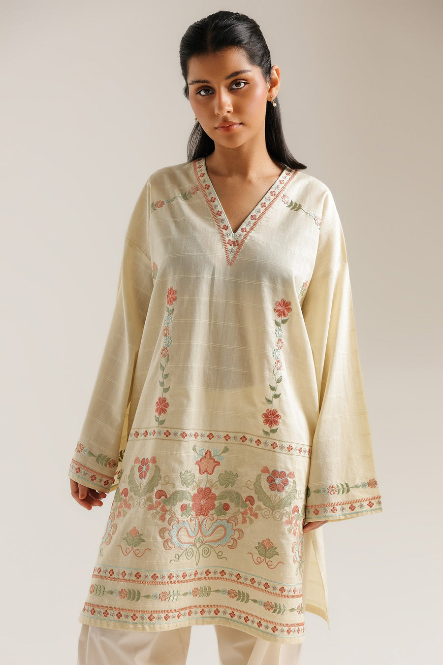 EMBROIDERED SHIRT (E7631/102/110) - Pehnaawaa