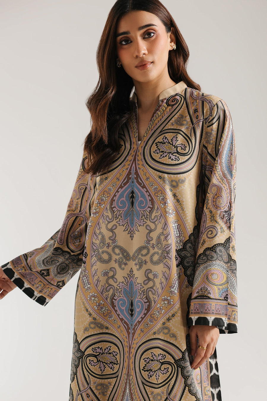 PRINTED DRESS (E8467/102/114) - Pehnaawaa
