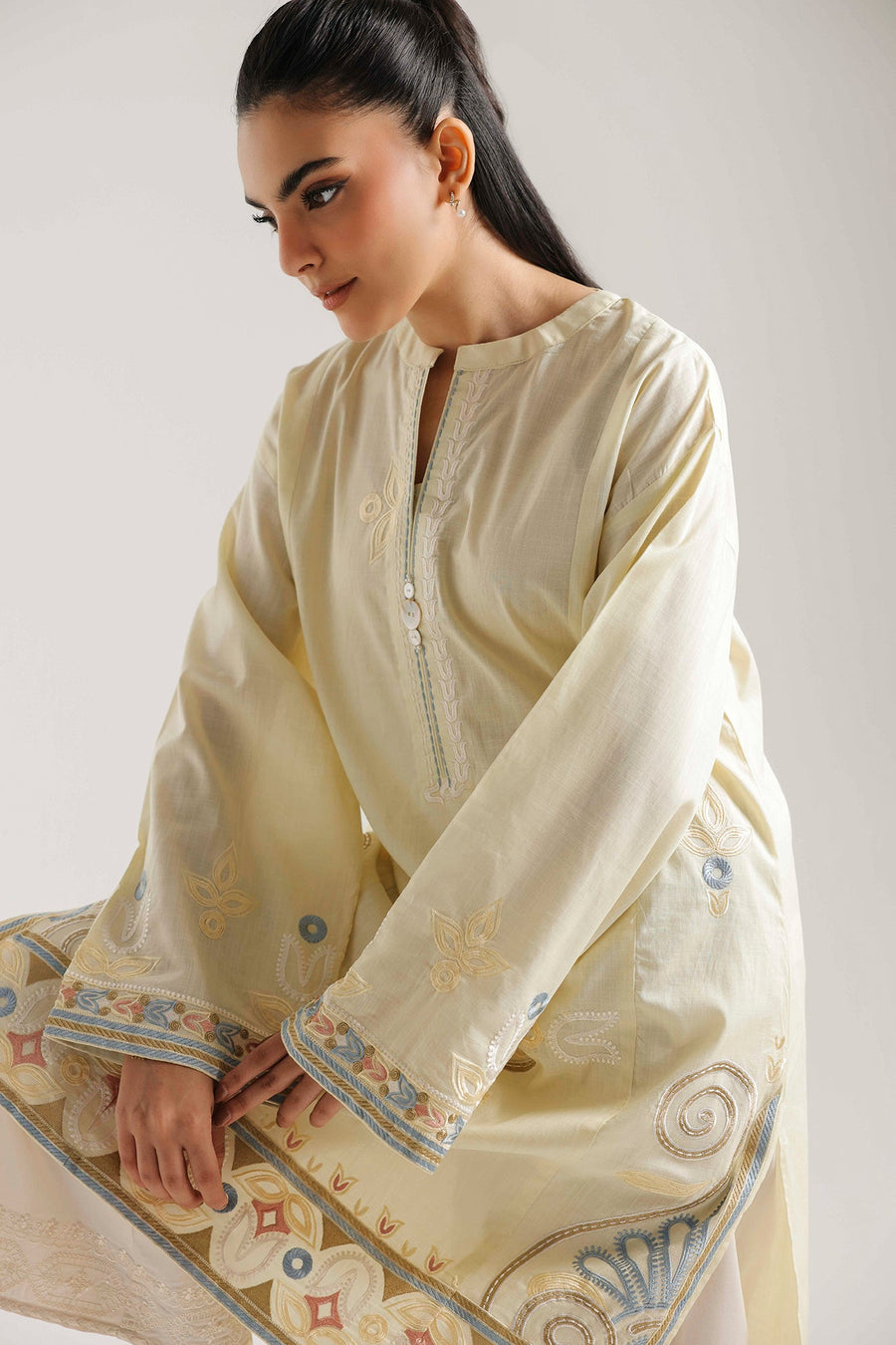 EMBROIDERED SHIRT (E9204/102/110) - Pehnaawaa