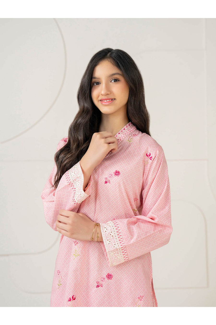 Embroidered 2 Piece Lawn Suit for Girls Pehnaawaa