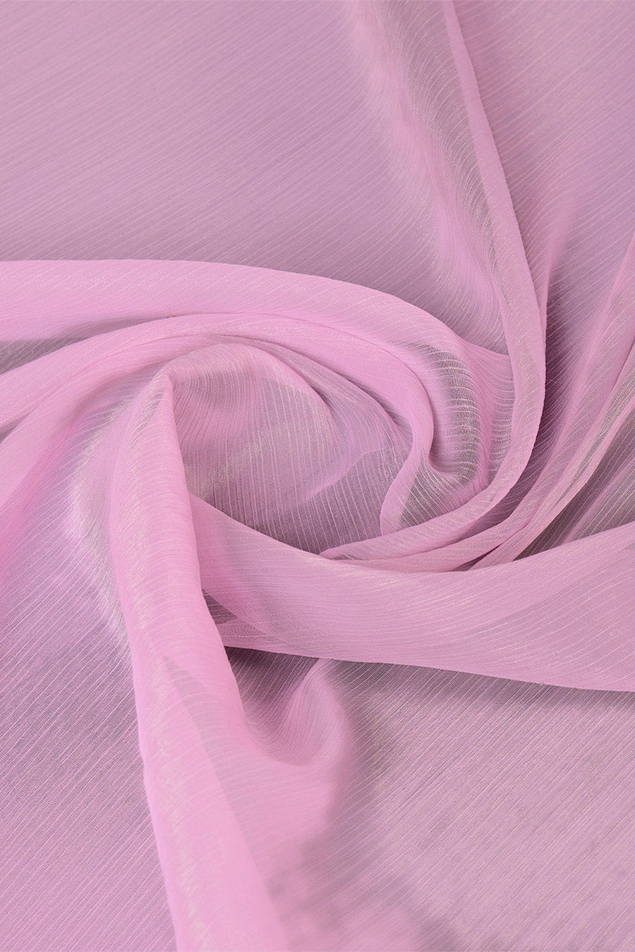 Purple Chiffon Saree With Blouse Piece - Pehnaawaa