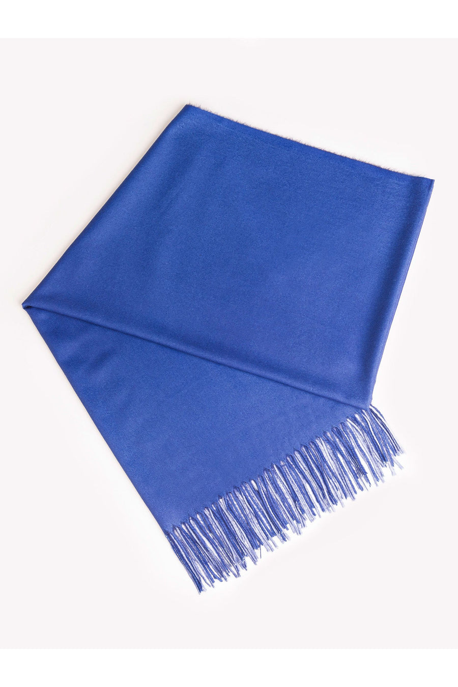 Cozy Denim Blue Dual Tone Woolen Shawl For Elegant Evening Wear