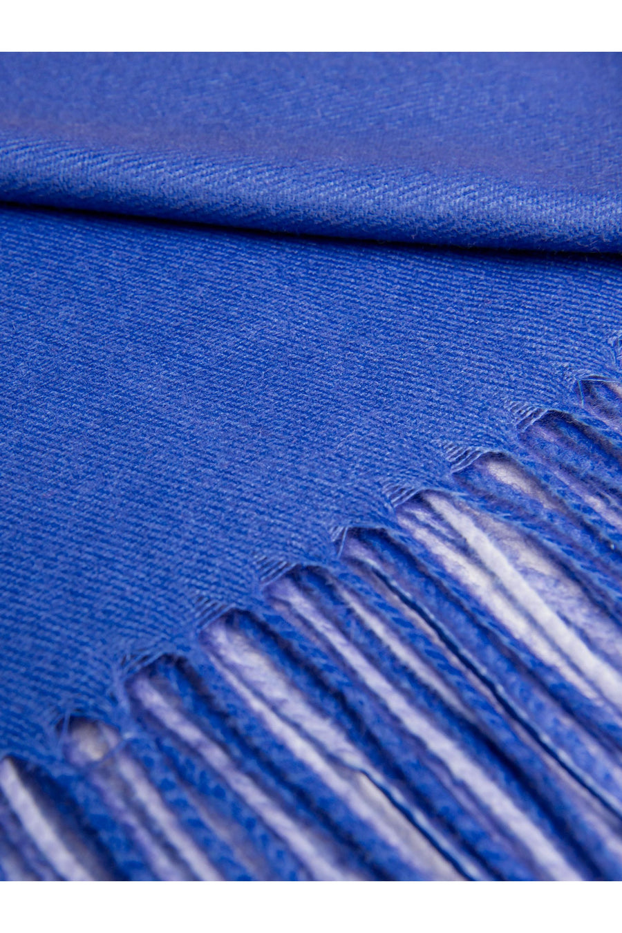 Cozy Denim Blue Dual Tone Woolen Shawl For Elegant Evening Wear