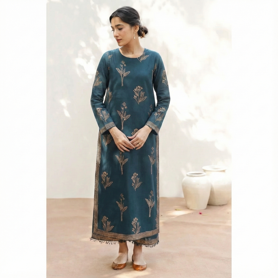 Zinc Aura 3-Piece Stitched Suit