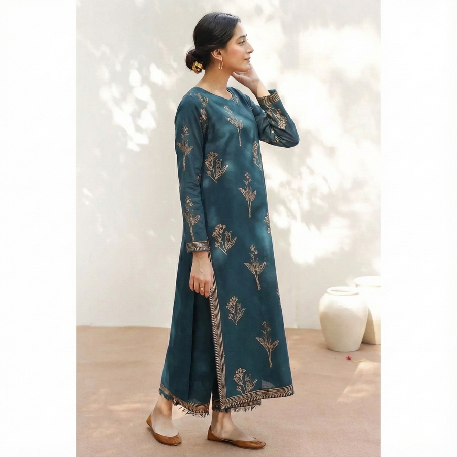 Zinc Aura 3-Piece Stitched Suit
